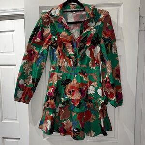 WALTER BAKER
Ginette Floral Tiered Mini Shift Dress